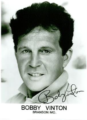 Bobby Vinton 8 x 10 Híresség-Fotó Autogramot