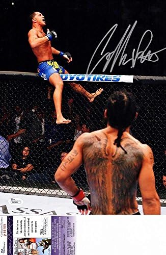 Anthony Pettis Aláírt - Dedikált UFC Bajnok Harcos 11x14 hüvelyk Fotó + TÁRSASÁGGAL Eredetiséget igazoló Tanúsítvány