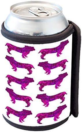 Napsugár Esetekben Angol Bulldog Forró Rózsaszín Minta - Szigetelt Lehet Hűvösebb Üveg Ölelkezős
