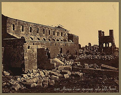 HistoricalFindings Fotó: Ruines d ' une ancienne église à El-Barah,al-Bara,Szíria,Továbbra is az Egyház,1867-99