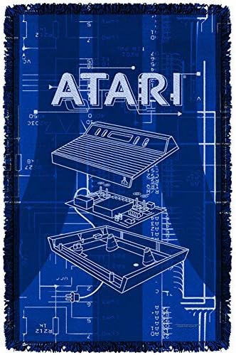 Atari Belülről Kifelé Szőtt Dobja Fehér 48X80