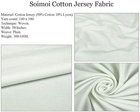 Soimoi Pamut Jersey Anyagból Szalma & Kávé Üveg Shirting Nyomtatási Anyag által Udvaron 58 cm Széles