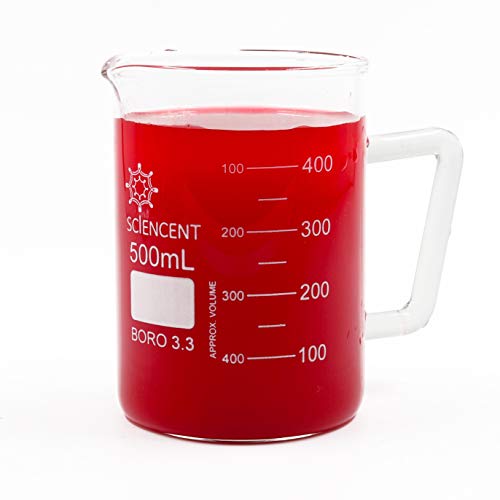 1000 ml-es Üveg Főzőpohár Bögre 1 Liter