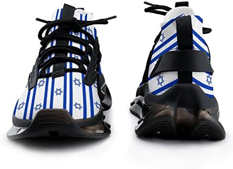 WEEDKEYCAT Izraeli Zászló Alakú Férfi Sport Cipő Könnyű, Divat, Futó, Sportos Cipő