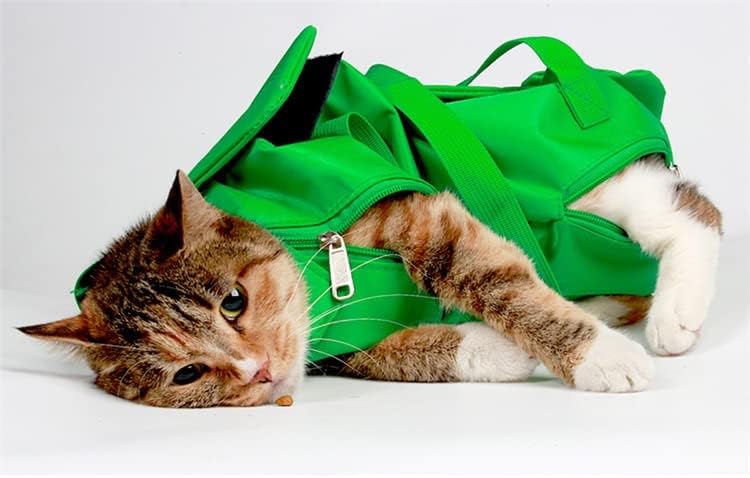 N/Hordozó Táska Hordozható, Kényelmes, Lélegző Pet Ki Táska Hordozható Összecsukható Macskák Hátizsák (Szín : Zöld,