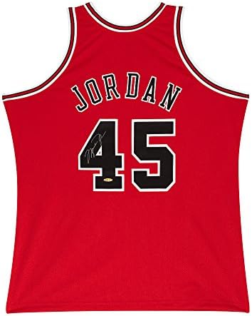 Michael Jordan Aláírt Chicago Bulls Mitchell & Ness 1995 Jersey, uda vagy