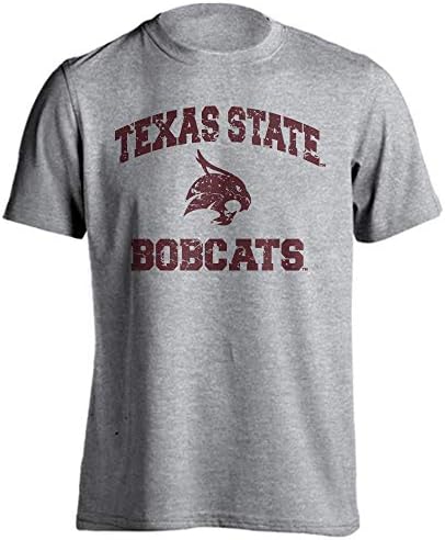 Texasi Állami Egyetem Bobcats Retro Szomorú Klasszikus Rövid Ujjú T-Shirt