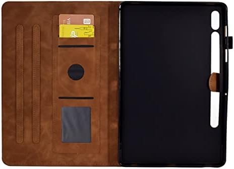 Tabletta fedezi a Prémium bőrtok Samsung Galaxy Tab S8/S7 Esetben SM-X700/X706/T870/T875 11 hüvelyk Tablet,Okos Mágneses