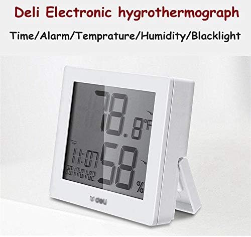XDKLL LCD Kijelző, Elektromos Hőmérséklet, illetve a Páratartalom Mérő Hőmérő & Páratartalom W/Óra Idő Dátum Hygrothermograh