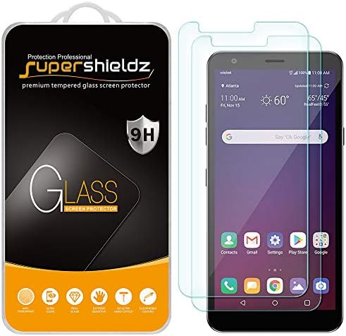 (2 Csomag) Supershieldz Tervezett LG Menekülés Plusz Edzett Üveg kijelző Védő fólia, Anti Karcolás, Buborék Mentes
