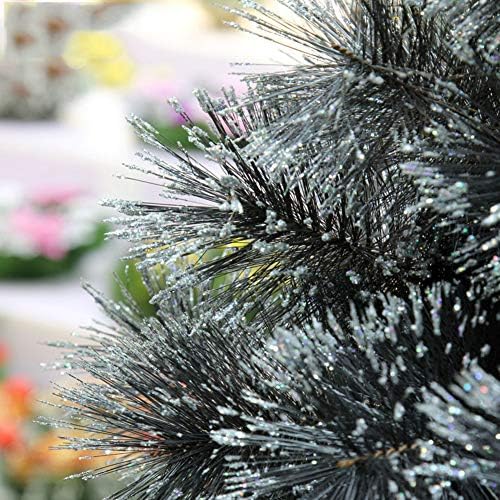 ZPEE Fekete Mesterséges Karácsonyi Fák,Hó Özönlöttek Karácsonyi Fenyőfa Haza Tantermi, Szabadtéri,Party Dekoráció Karácsonyi