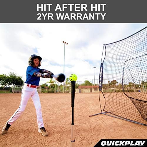 QUICKPLAY Baseball & Softball Indestructiballs | nagy teherbírású Képzési Golyó | Tartós Korlátozott Repülési Nagy hatású