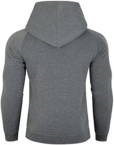 Kapucnis felső Férfi Pulóver, Alkalmi Átlós Cipzáras Kapucnis Sweatershirt egyszínű Kapucnis Outwear Dzseki Kabát